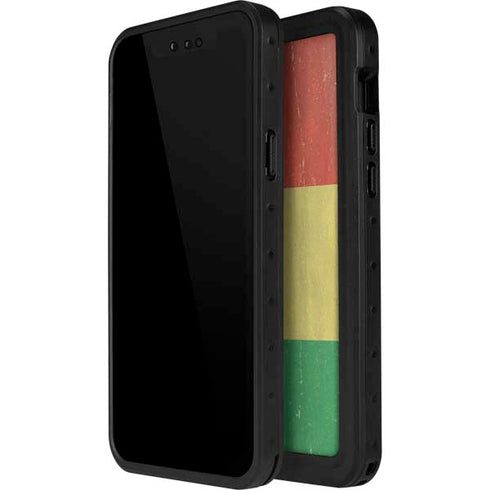 Bolivia Flag Distressed iPhone 15 Pro Waterproof Case